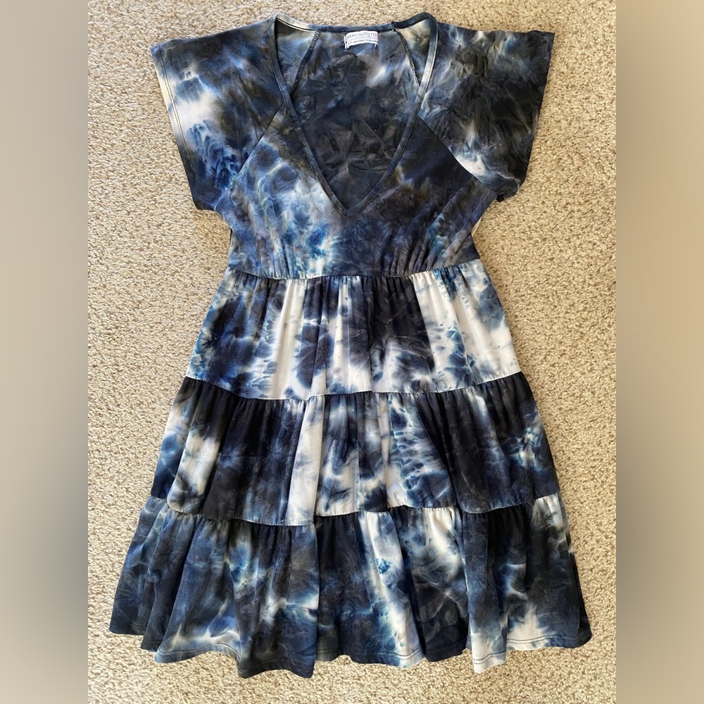 Urban Outfitters Julia Tie Dye Tie Dye Dress